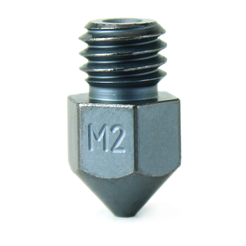Micro Swiss M2 gehardstalen hogesnelheidsstalen nozzle - MK8 - 0,40 mm