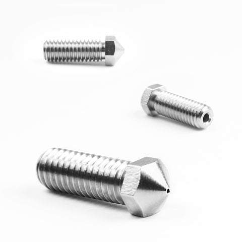 Micro Swiss vergulde slijtvast hoge doorstroming nozzle 0,6 mm (Volcano / Artillery Sidewinder)
