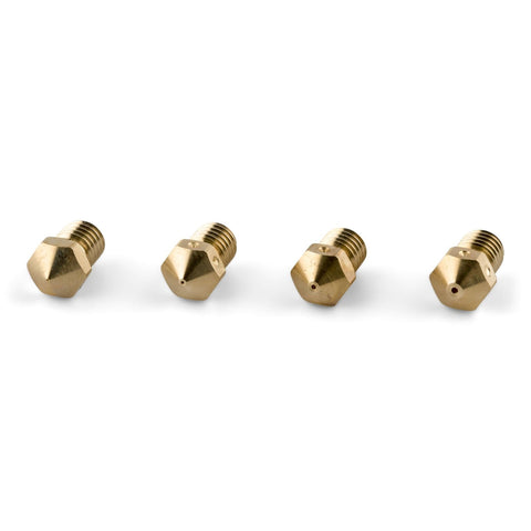 PrimaCreator RepRap M6 messingkleurige sproeiers in gemengde maten, 1,75 mm – 4 stuks