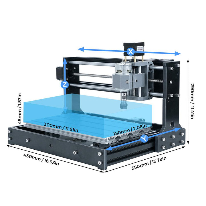 TwoTrees TTC3018S CNC Maschine CNC 3ddruckboss