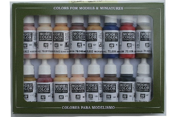 Vallejo Acrylic Model Color Set Gesicht/Hautfarben