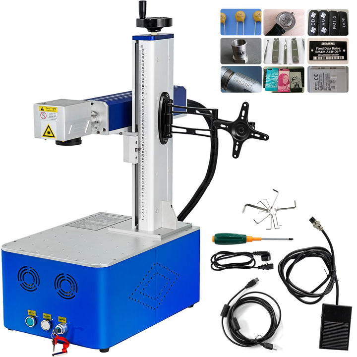 VEVOR 20W Faserlaser-Beschriftungsmaschine Laser 3ddruckboss