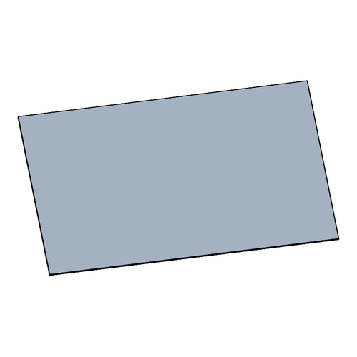 Mingda glasplaat 1300x810mm – reserveonderdeel voor MD-C02